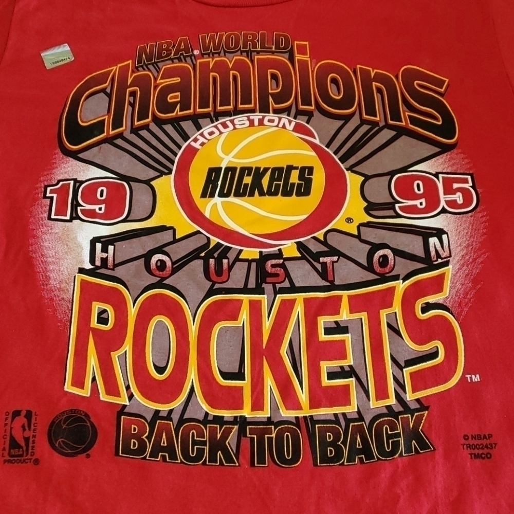 1995 NBA World Champions Tee Shirt